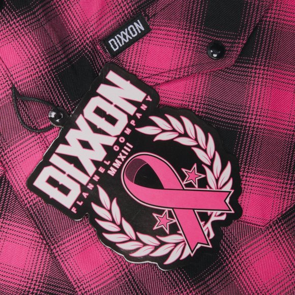 DIXXON SURVIVOR Flannel Shirt - Women's XL - Pink - Picture 3 of 12
